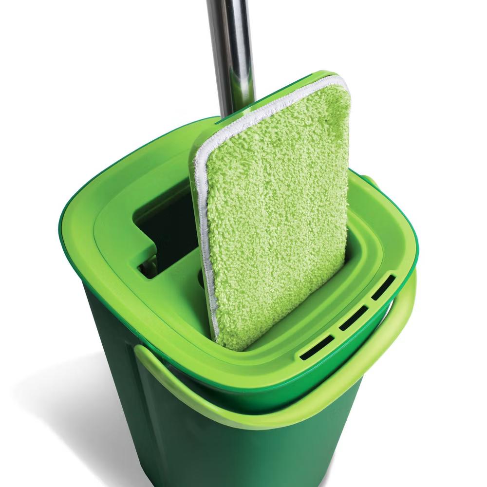 Libman Rinse 'n Wring Mop System: Microfiber, Grip Handle, Hanging Loop, Multi-Surface Use - Image 8