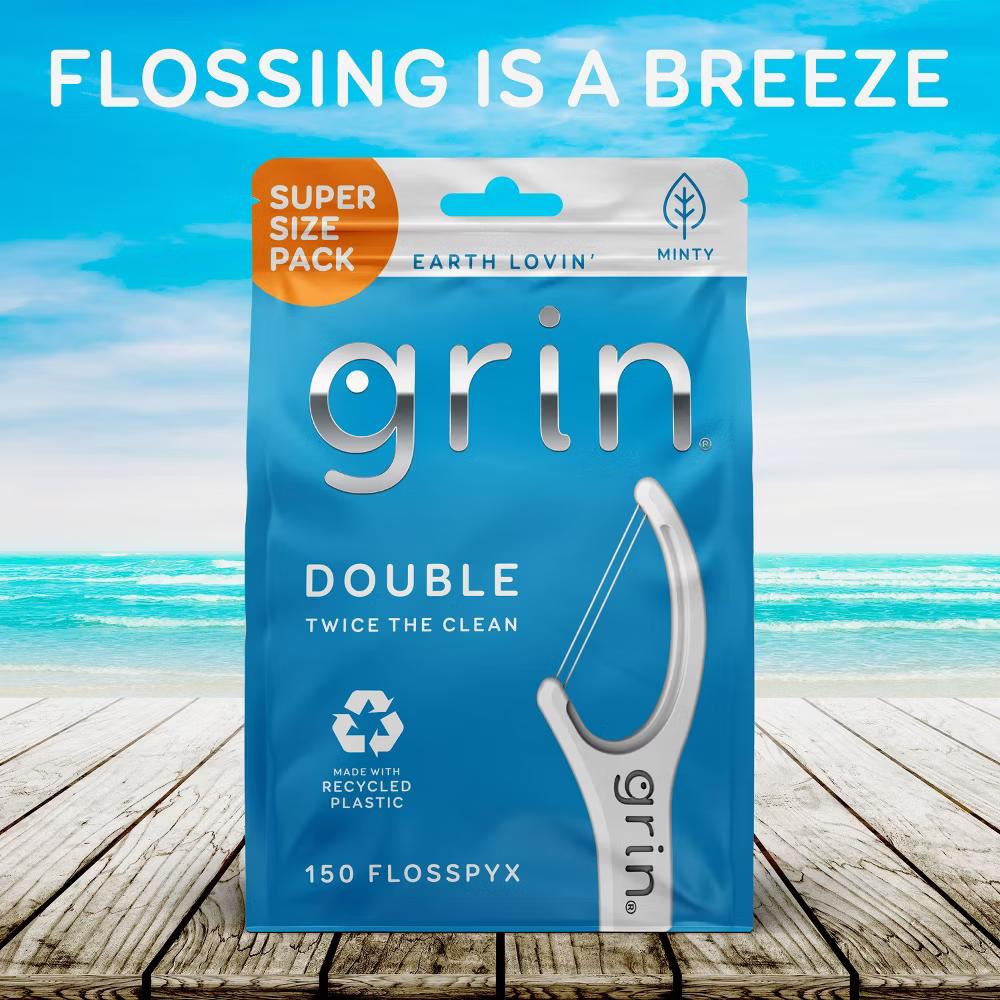 Oral Care Double Floss Picks - 150ct - Image 8