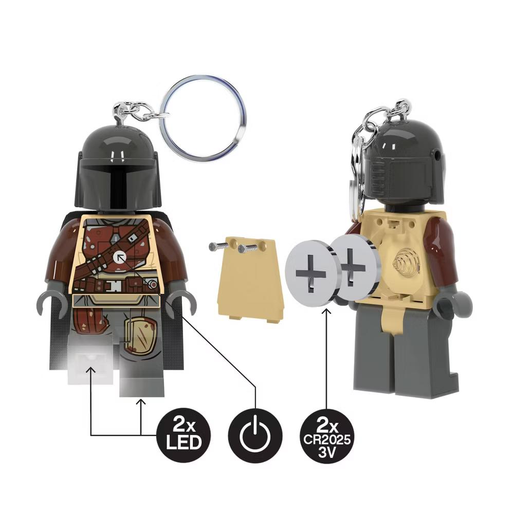 LEGO Lightsaber Gel Pen Black Ink with Mandalorian Bag Tag & Keychain Gift Set: 0.07mm Point, Art & Stationery - Image 4
