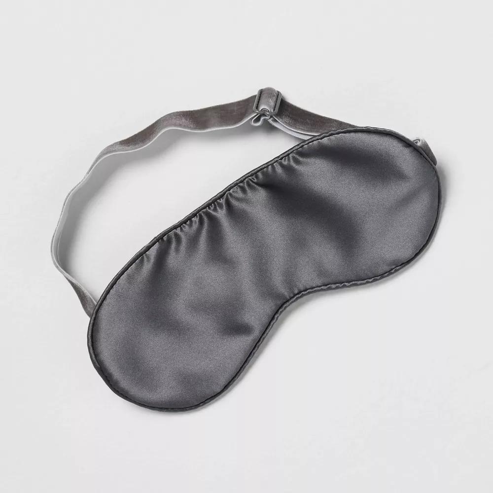 Solid Silk Eye Mask