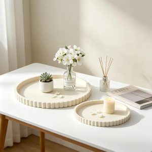 round-cream-white