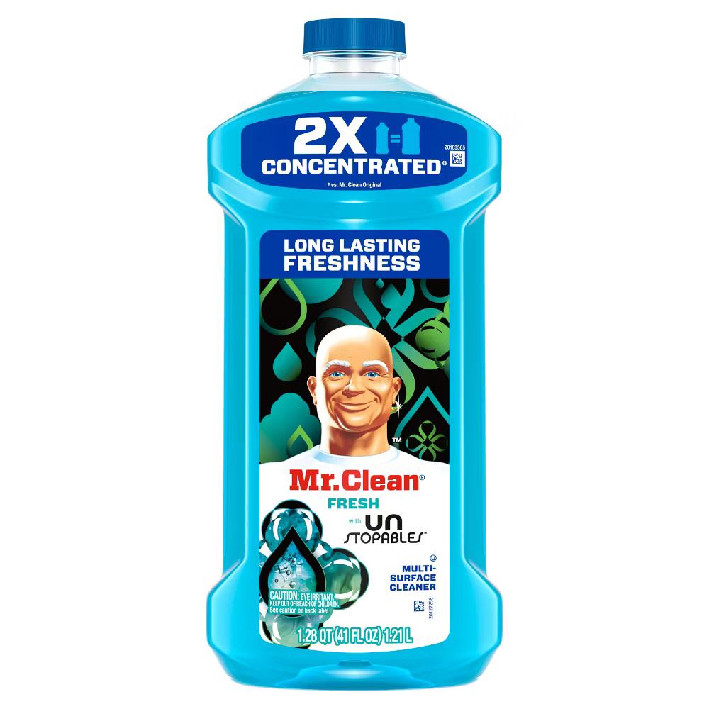 Mr. Clean Fresh Dilute Unstopables Multi-Surface Cleaner - Image 11