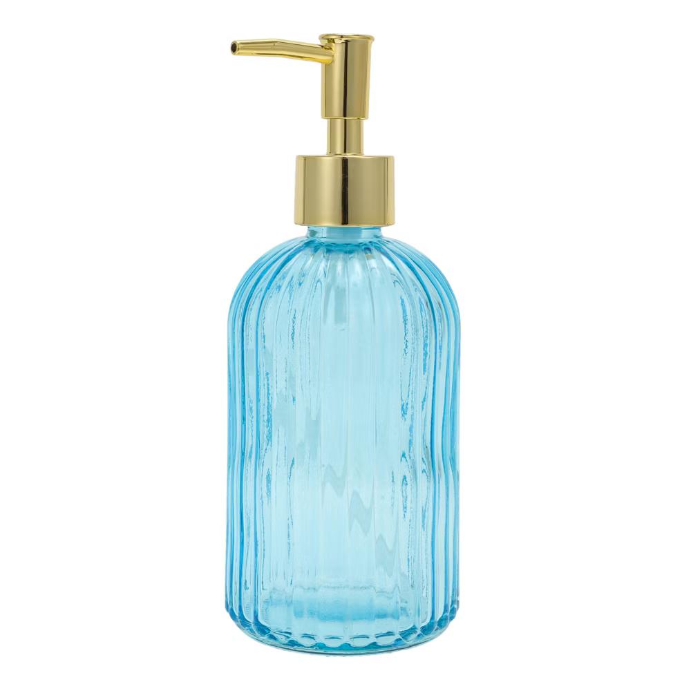 Convenient Vertical Stripe Soap Dispenser 13.53oz 1 Pc - Image 7