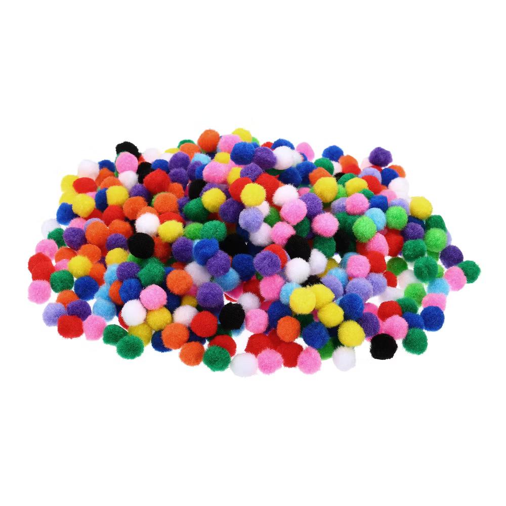 Creative DIY Craft Decoration Home Supplies Pom Poms 0.6"