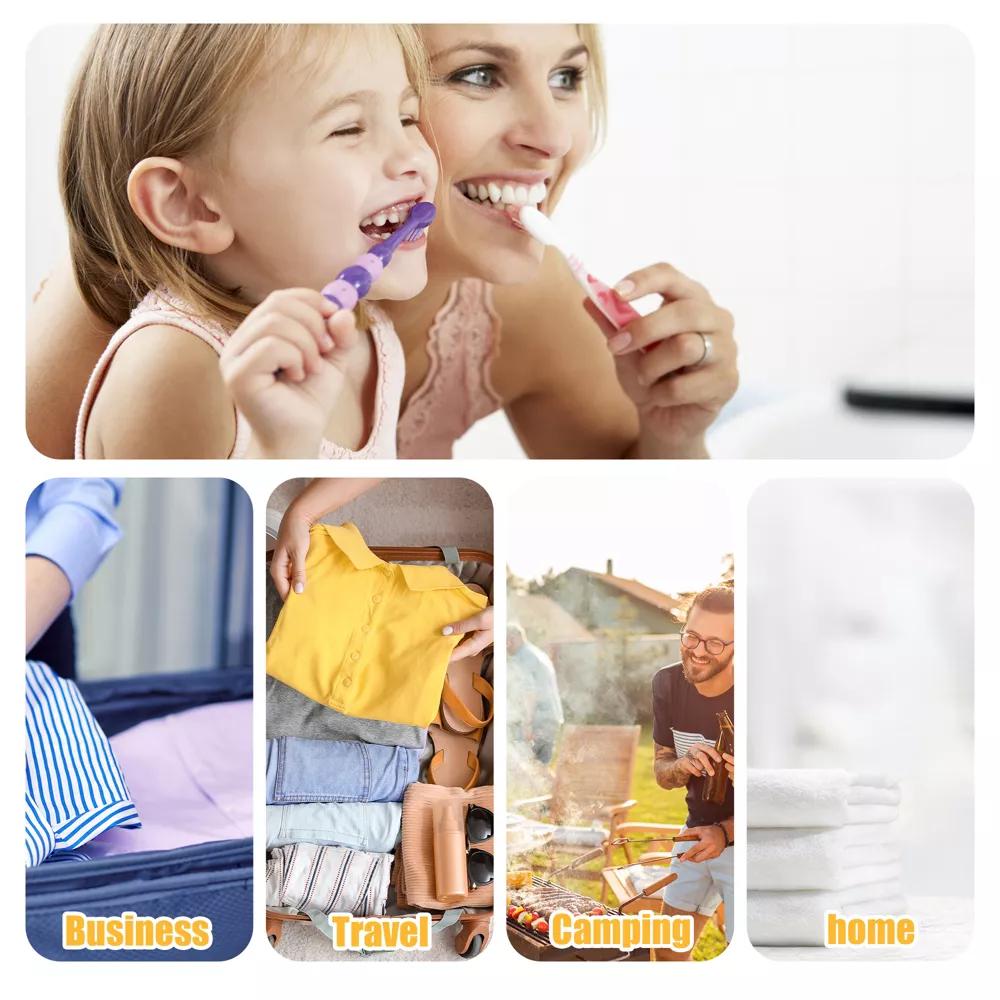 Plastic Dustproof Traveling Portable Toothbrush Case with Hook 1 Pc - Image 15