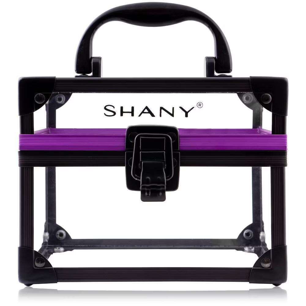 SHANY Clear Cosmetics and Toiletry Train Case - Image 10