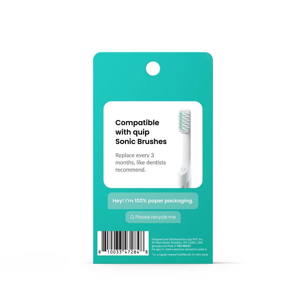 quip Sonic Brush Head Refill - Image 9