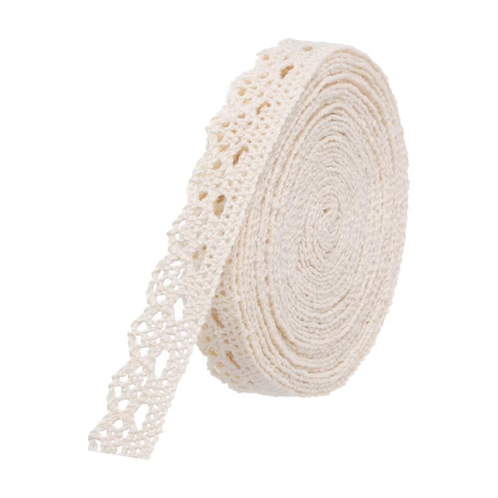 Cotton Elastic Stretch Lace Decorative Ribbon - Image 9