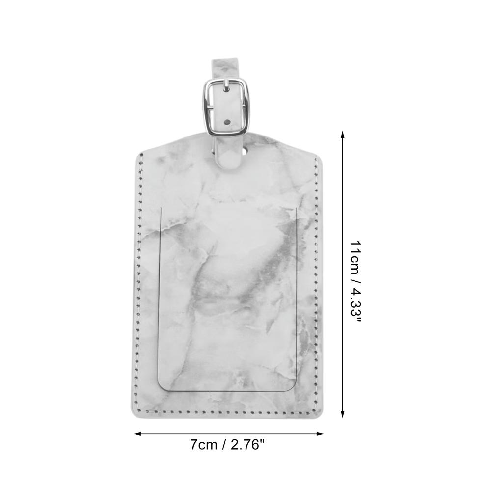 Marble Pattern Luggage Tag 1 Pc - Image 13