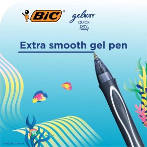 8pk Gelocity Quick Dry Assorted Ink: 0.7mm Point, Art & Stationery, Office Supplies