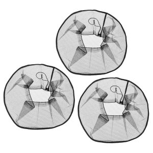 Washable Dustproof Soft Mesh Electric Fan Dust Cover 3 Pcs