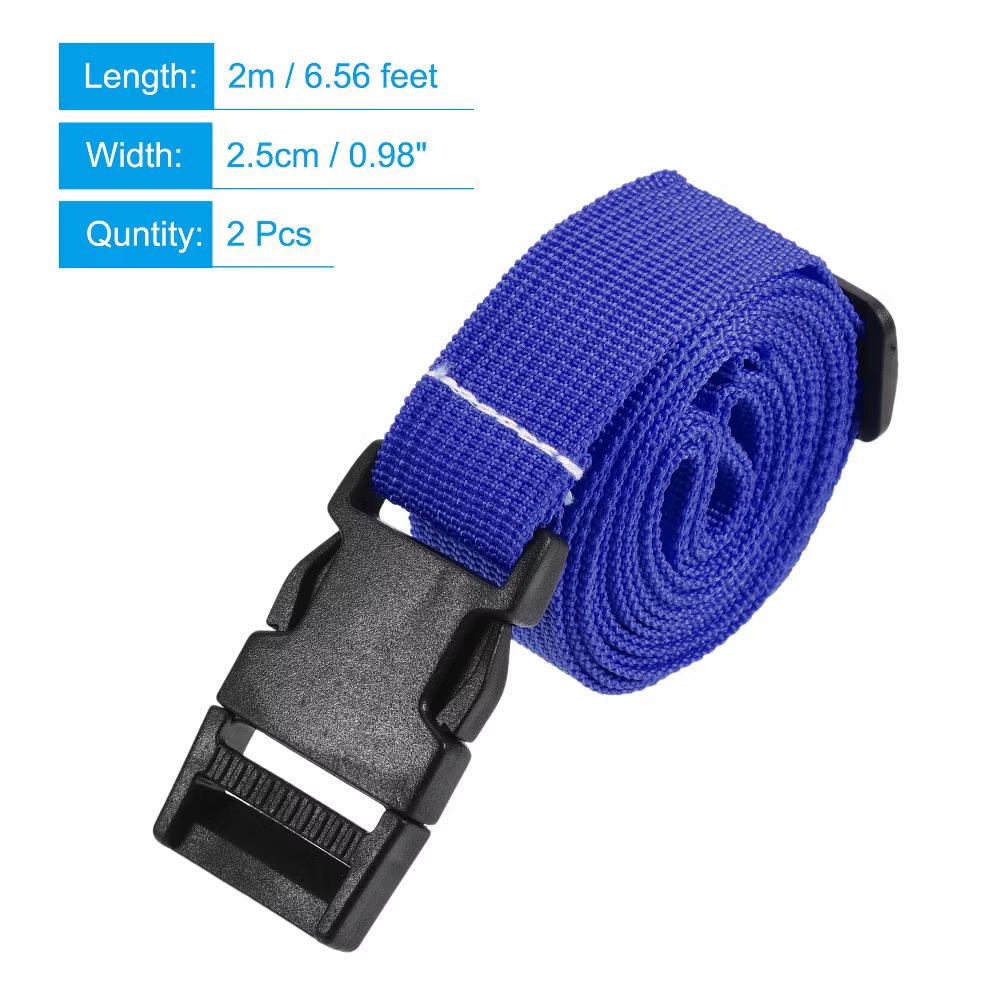 Travel Packing Accessories Adjustable Utility Straps 2 Pcs - Image 5