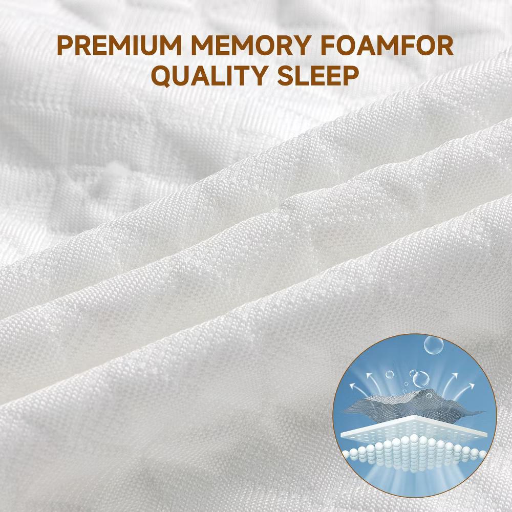 Neck Pillow Memory Foam Contour Pillow for Pain Relief Cervical Pillow for Sleeping, Ergonomic Pillow for Side Back Stomach Sleeper - Image 4