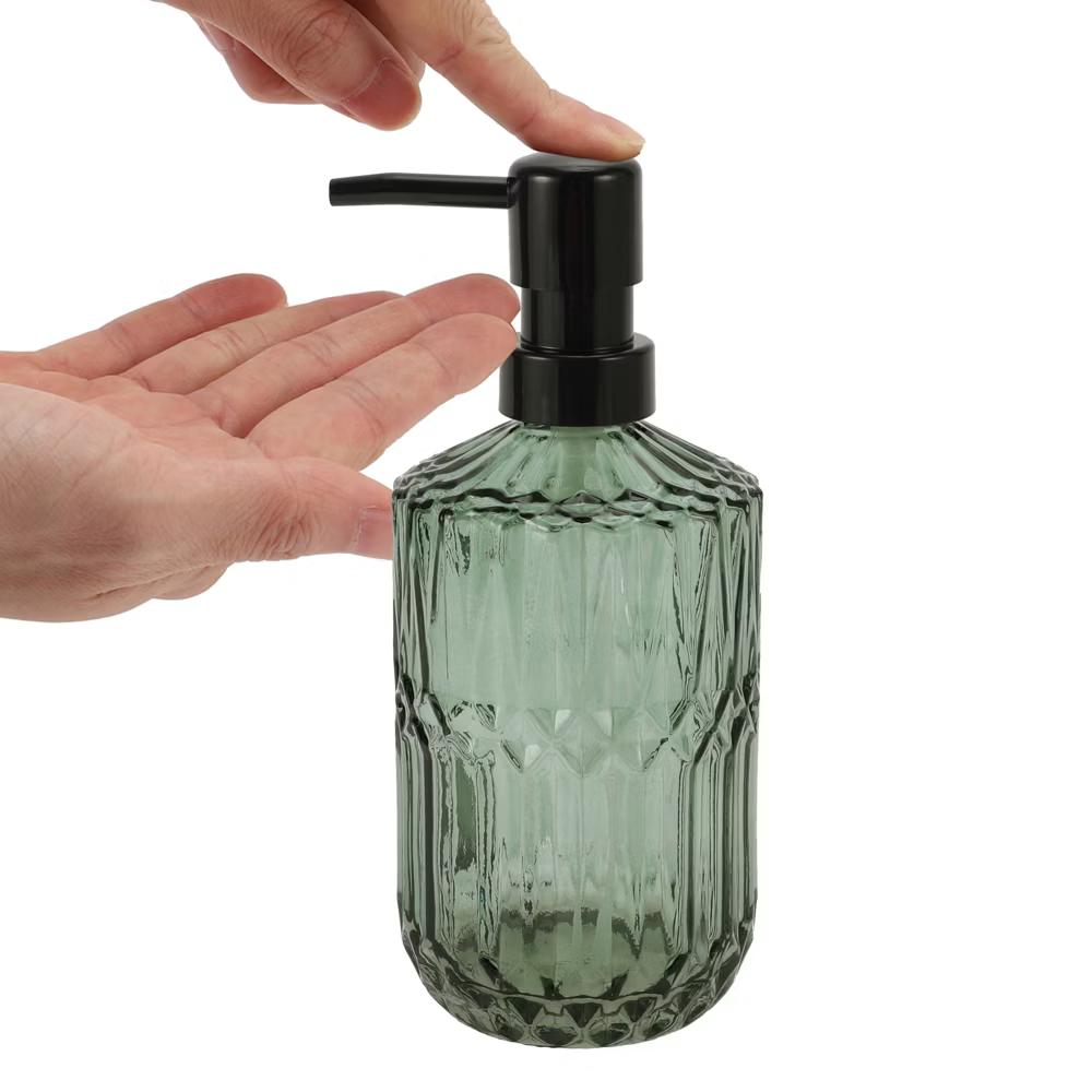 Classic Cylindrical Soap Pump Dispenser 450ml 1 Pc - Image 15