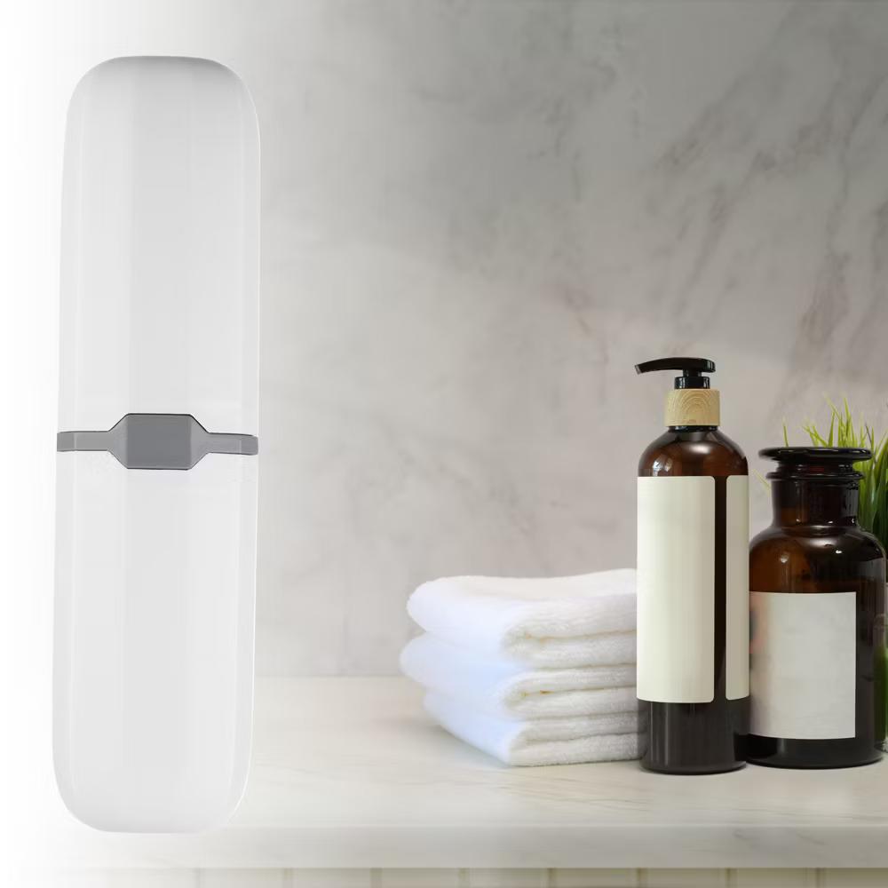 Toothbrush Travel Case Traveling Plastic Portable Toothbrush Holders Cases 7.87"x2.17" 1 Pcs - Image 25