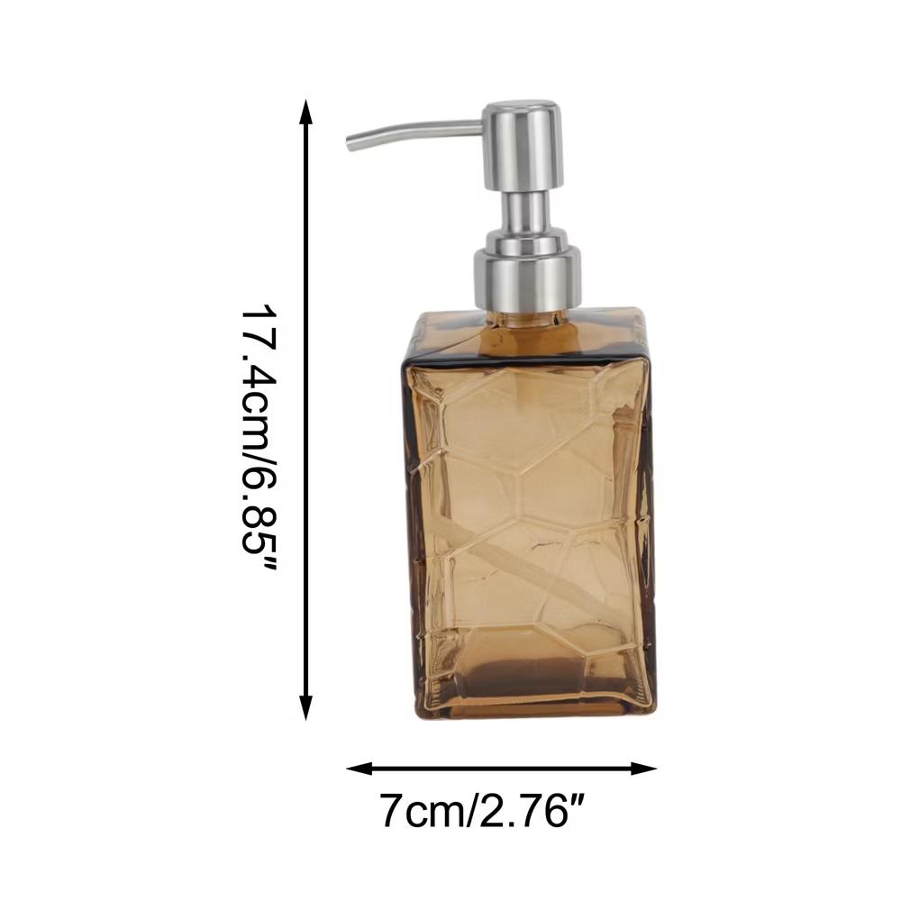 Texture Pattern Pump Soap Dispenser 1 Pc - Image 7