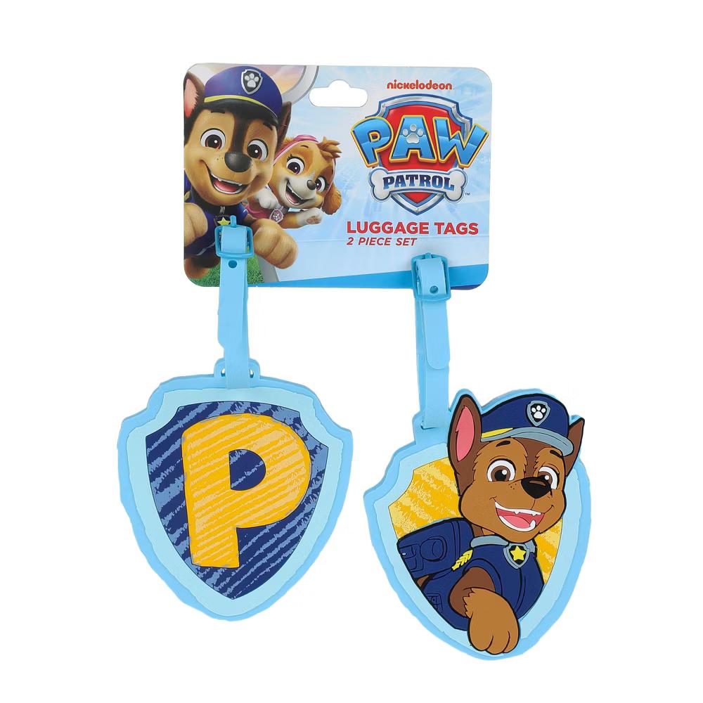 Chase the Police Dog Molded Rubber Luggage Tags (Set of 2)