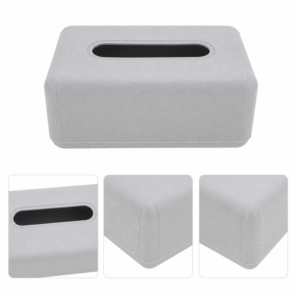 Solid Color Tissue Box Cover 1 Pc - Image 19