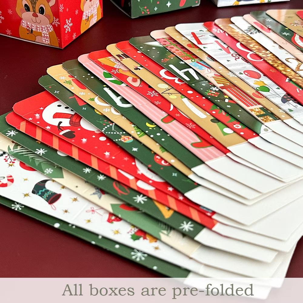 Christmas Advent Calendar Countdown Gift Boxes - Image 8