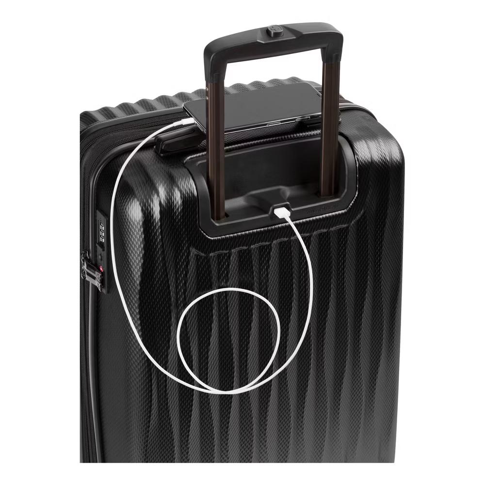 Energie Hardside Carry On Spinner Wheels Suitcase - Image 36