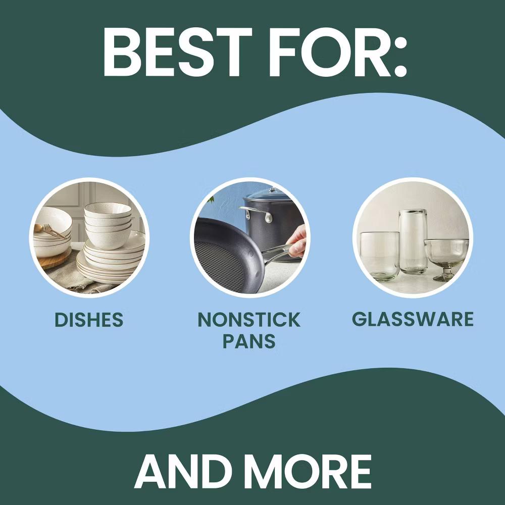 Zero-Scratch Dishwand Refills - 3ct: Foam Material, Multi-Surface Cleaning - Image 8