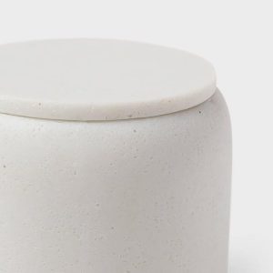 Concrete Resin Collection Covered Jar