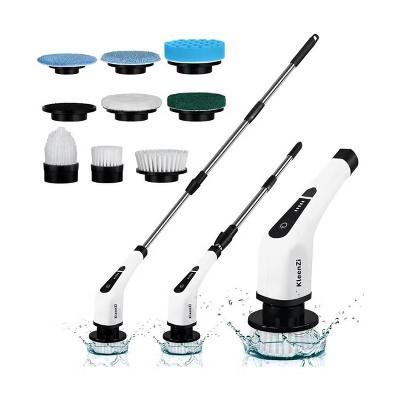 Electric Spin Scrubber, 8 in 1 Power Cleaning Brush with Adjustable 12”–54” Handle, Dual Speed, Waterproof Shower, Tile, Tub & Car Scrubber - Image 5