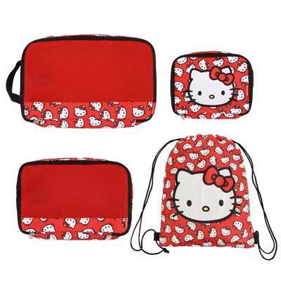 Faces 4-Piece Packing Cube & Laundry Bag Set