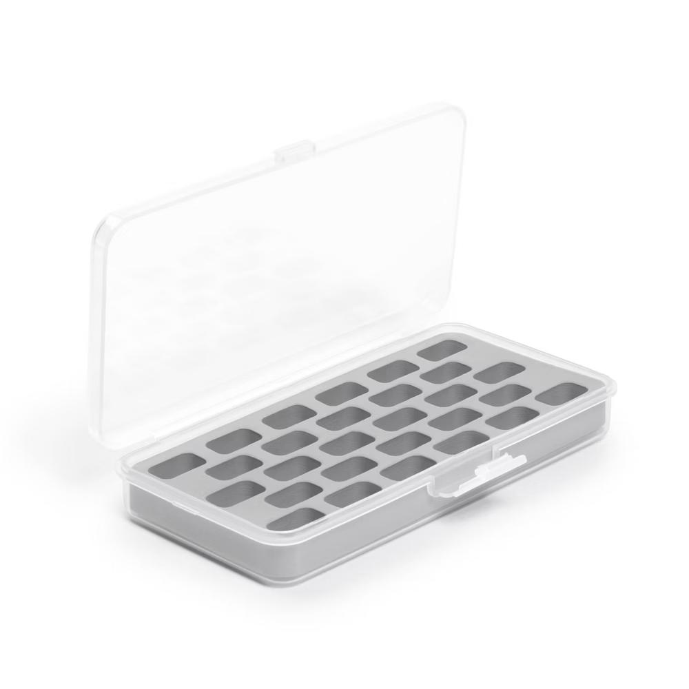 28pc Bobbins Box: Plastic Sewing Kit with Storage Case for Sewing Supplies - Image 5