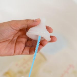 Silicone Bottle Brush with 2 Straw Brush for Cleaning Narrow Neck Containers Sport Bottles