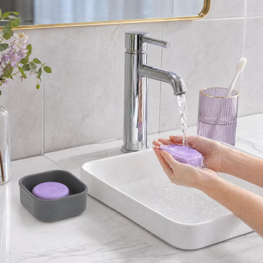 Square Soap Dish With Lid 1 Pc - Image 7
