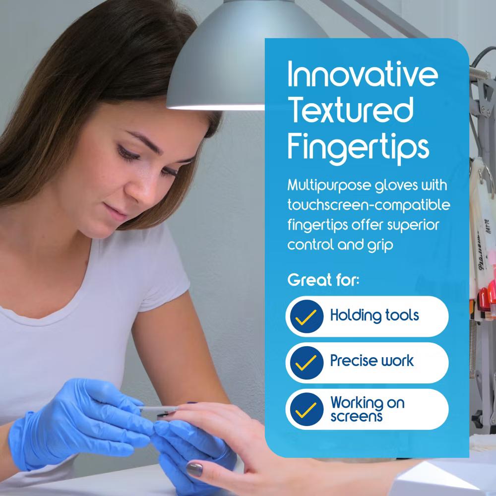 Inspire Nitrile Exam Gloves | THE ORIGINAL Quality Stretch Nitrile | 4.5 Gloves Disposable Latex Free Medical EMT - Image 5