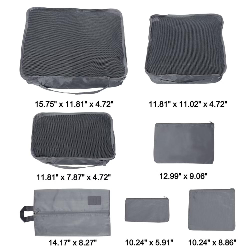 Zipper Design Packing Cube Set 7 Pcs - Image 10