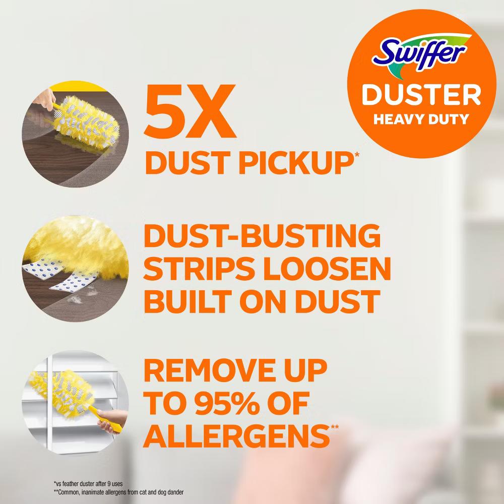Swiffer Duster Multi-Surface Heavy Duty Refills - Unscented - Image 27