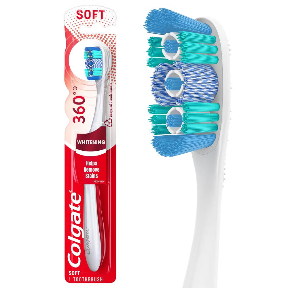 360 Optic White Whitening Manual Toothbrush - Soft - Image 20