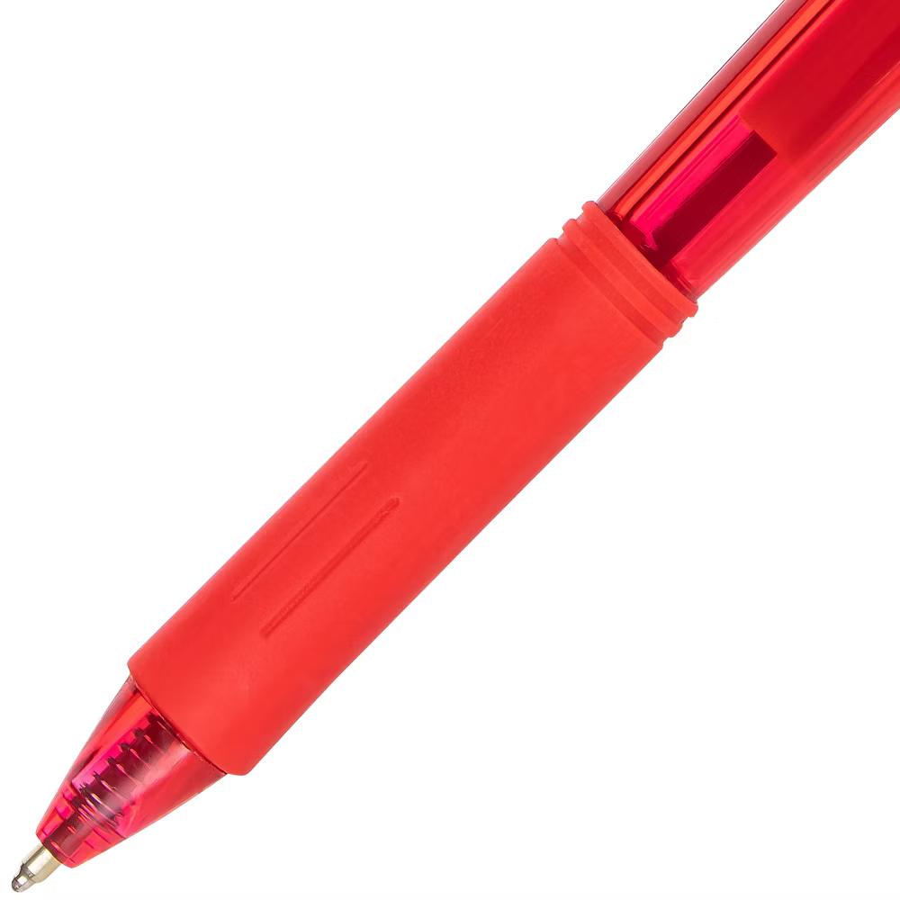 8pk Wow! Ballpoint Pens 1mm Black/Blue/Red: Retractable Click Pens for Art & Office, 8 Pack - Image 2