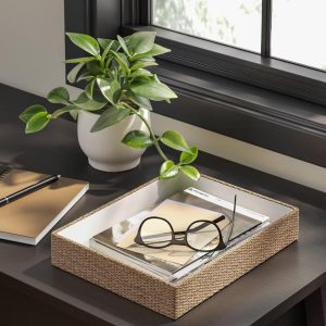 Paper Woven Letter Tray