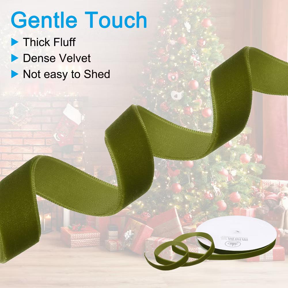 Polyester Decorations Single Face Spool Ribbon for Gift Wrapping Flower - Image 30