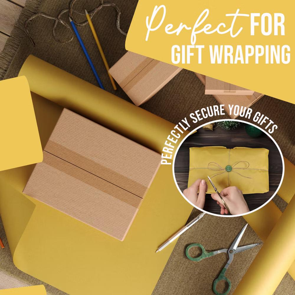 Exquisite Colored Kraft Paper Roll 17.5 In 110 Ft Kraft Wrapping Paper Craft Paper Shipping Paper Kraft Paper Roll Gift Wrap - Image 67