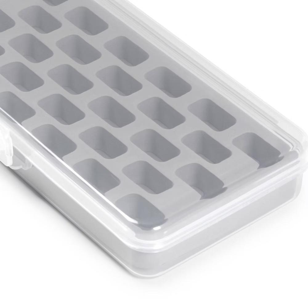 28pc Bobbins Box: Plastic Sewing Kit with Storage Case for Sewing Supplies - Image 2