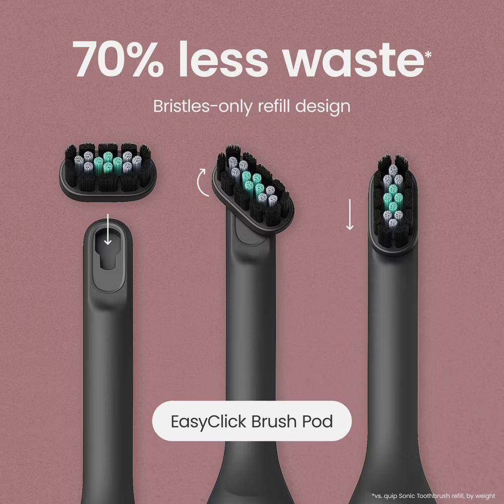 quip Ultra Next Generation Smart Sonic Electric Toothbrush with Travel Case - Image 14