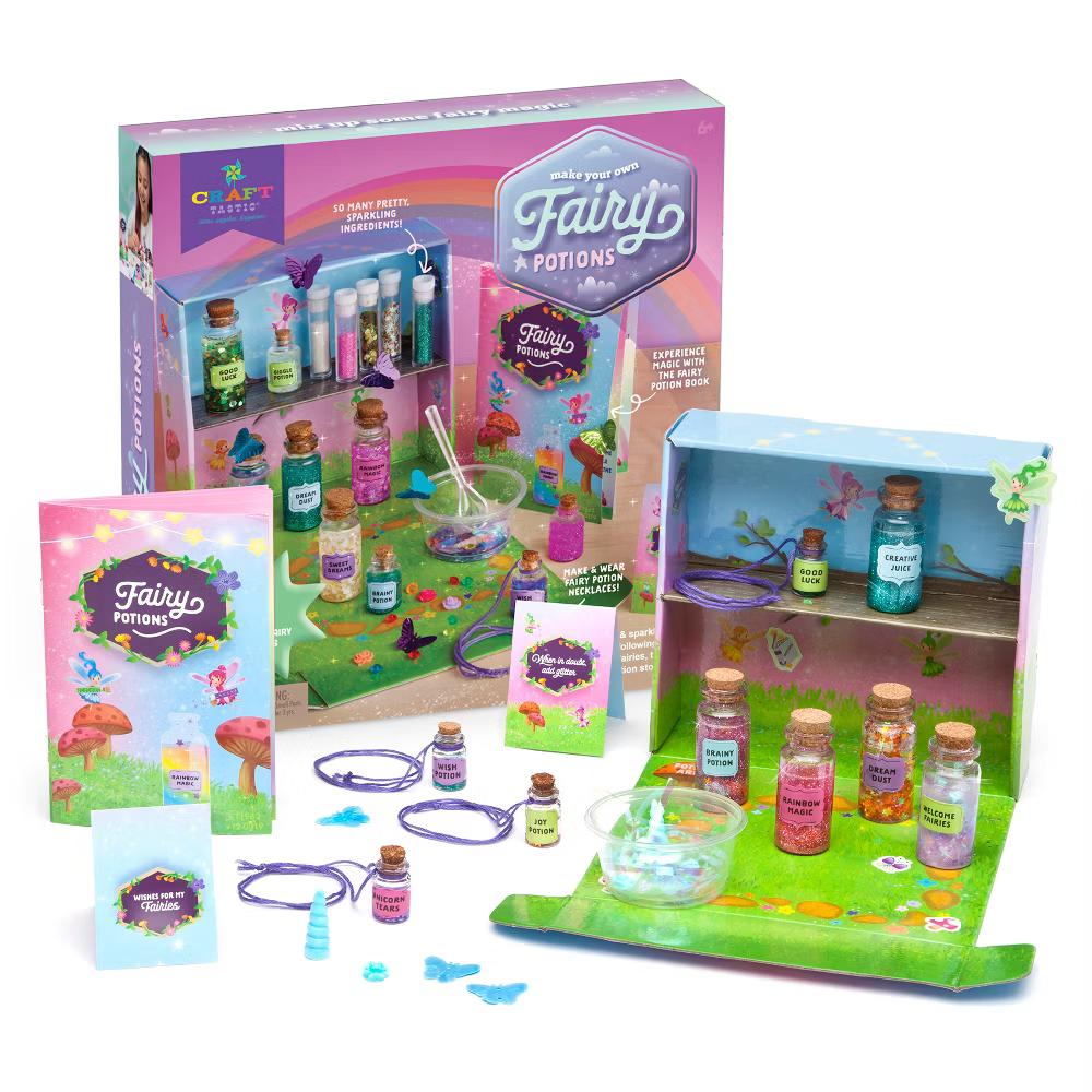 Craft-tastic Fairy Potion Kit - DIY Fairy Potions - Ages 6 - Image 2