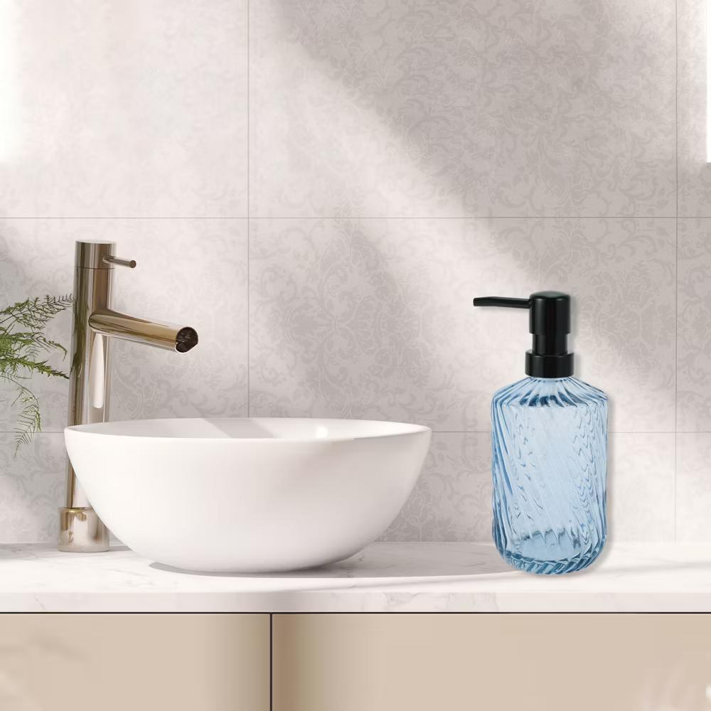 Simple Twill Lines Soap Pump Dispenser 450ml 1 Pc - Image 2