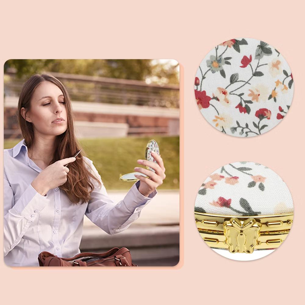 Compact Portable Round Mini Mirror for Purse 1 Pc - Image 17