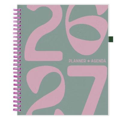 Blue Sky Your Year College Weekly/Monthly Planner Wirebound 7"x9" Green Date - Image 23