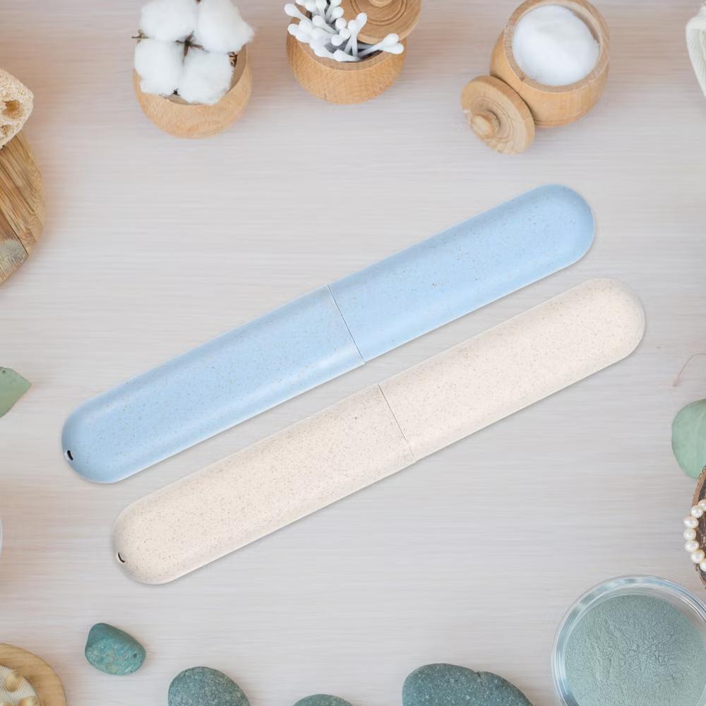 Toothbrush Travel Case Traveling PP Portable Toothbrush Travel Containers for Travel Business 8.07''x1.22''x0.83'' - Image 6