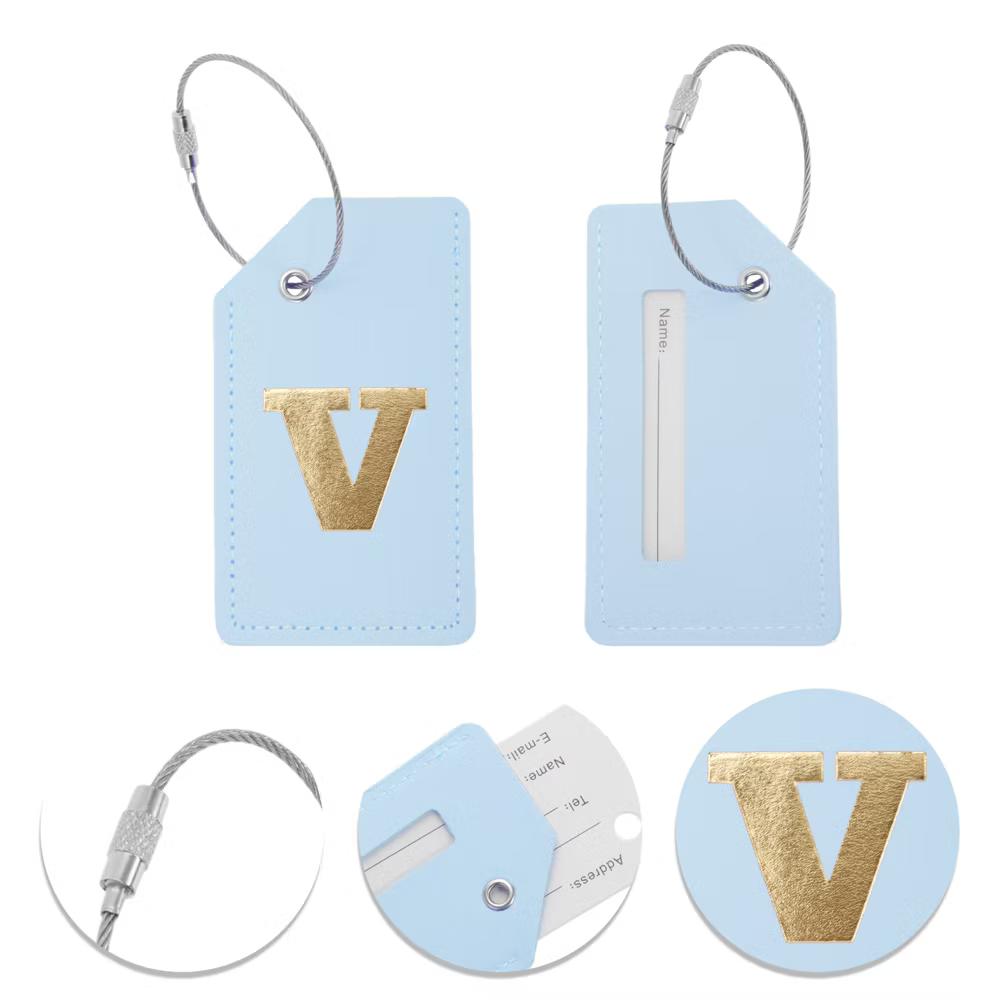 Luggage Tag Light Blue 1 Pc - Image 75