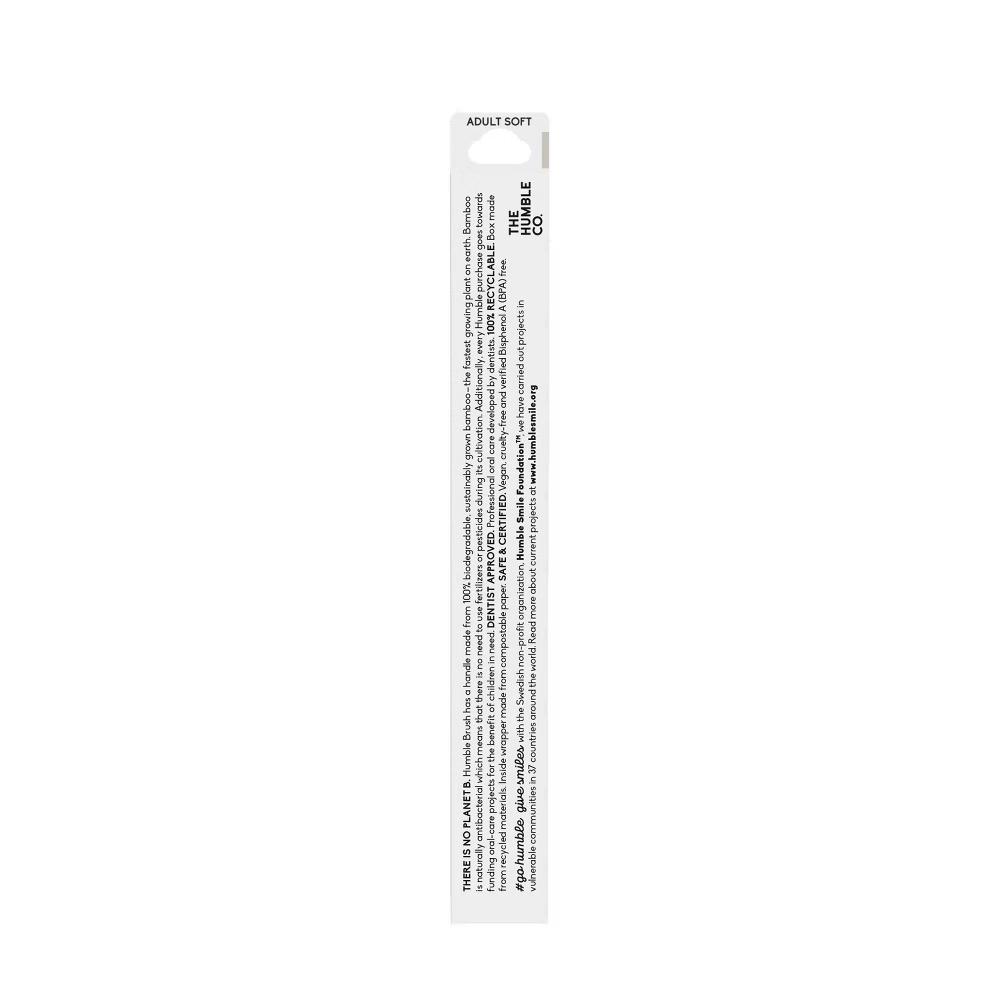 The Humble Co. Adult White Soft Toothbrush