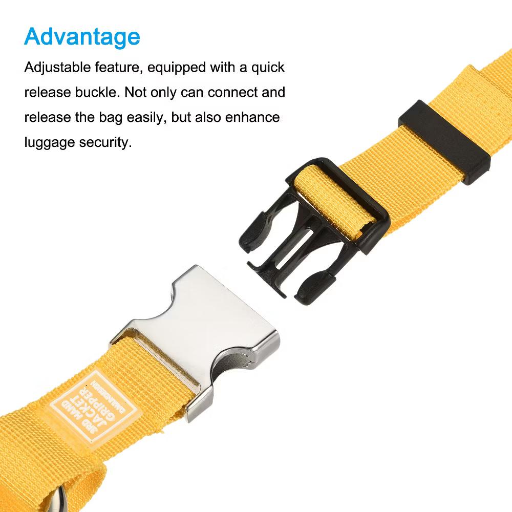 Backpack Travel Accessory Luggage Strap with Buckle - Image 9
