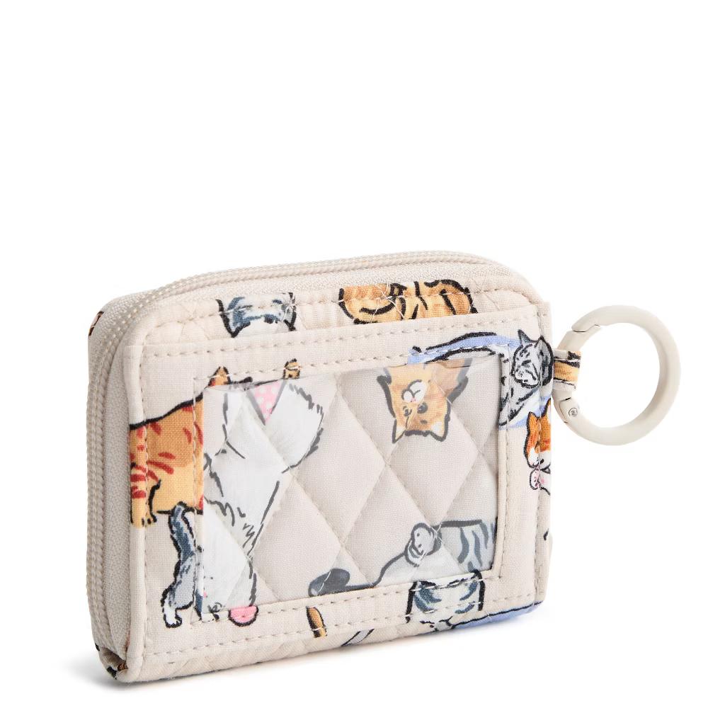 Women's Outlet Cotton Small Zip-Around Wallet